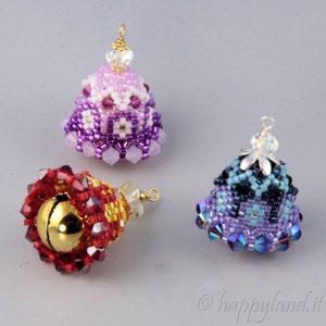 Mini easter bells, step by step tutorial