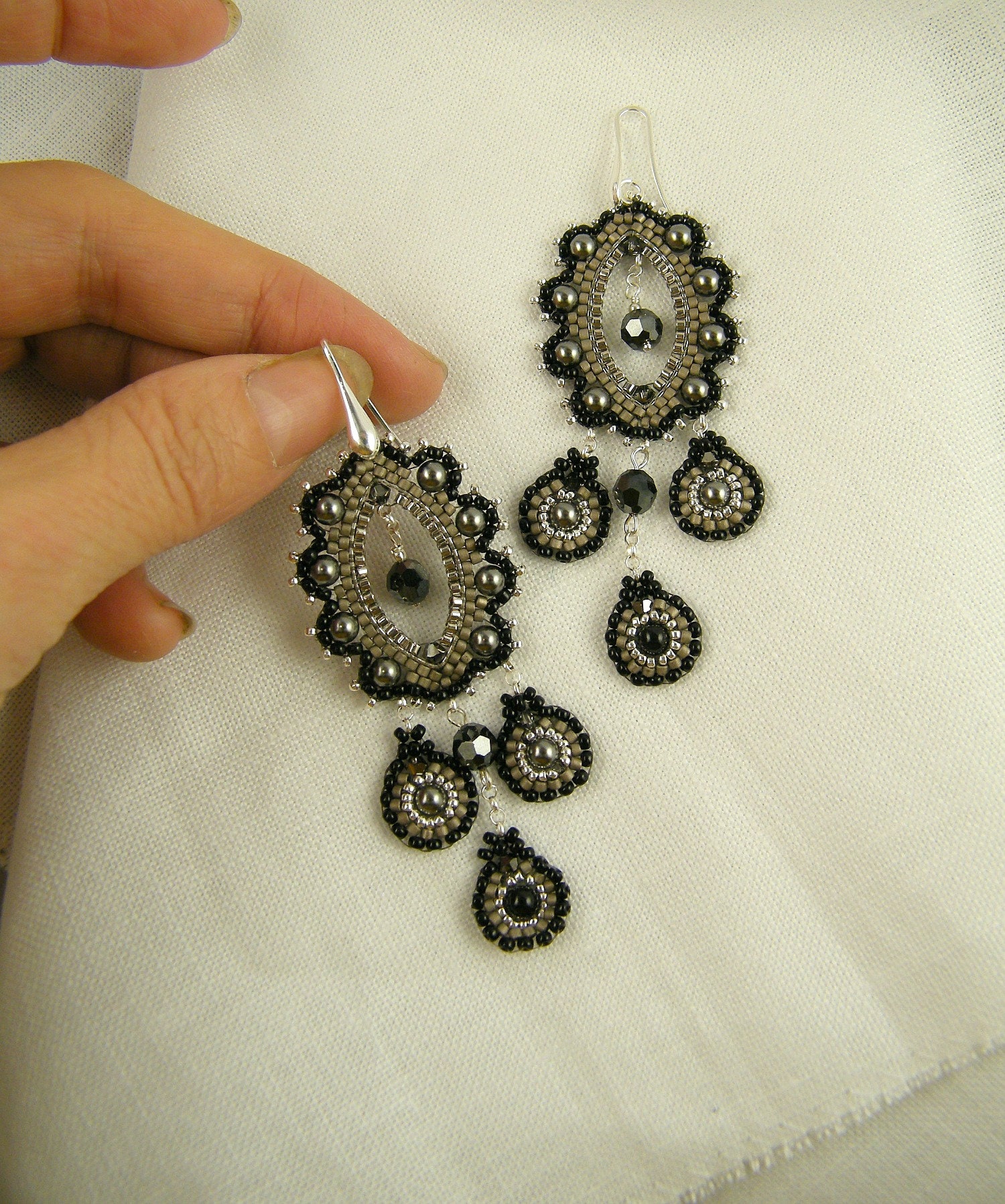 Camomilla Earrings Tutorial Step by Step With 24 Photos - Etsy UK