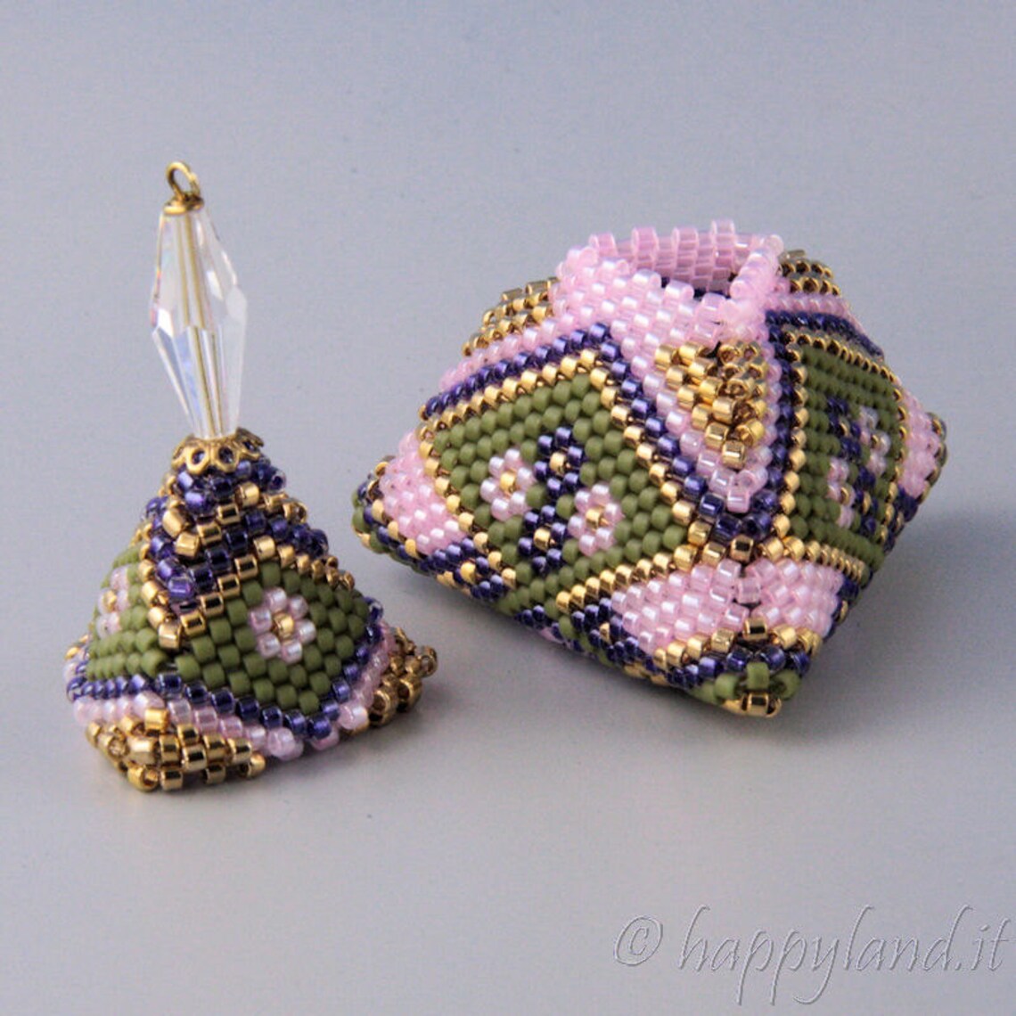 Beaded Box N.9, 3D Bead Peyote Tutorial - Etsy