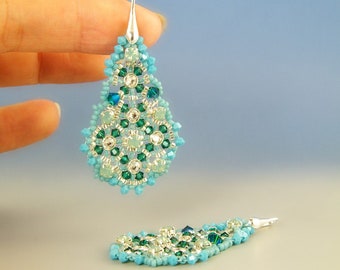 Talikha, earrings tutorial step by step