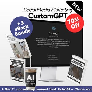 Sistema di automazione del marketing basato sull'intelligenza artificiale: contenuto GPT personalizzato, funnel e chatbot (pacchetto di 3 eBook)