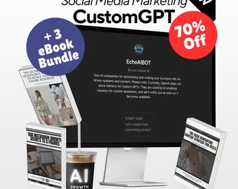 AI Marketing Automation System: Custom GPT Content, Funnel & ChatBot (+3 eBook Bundle)