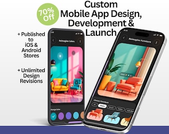 Custom Mobile App Development: Publish iOS + Android White label Claude AI Flexible Payments