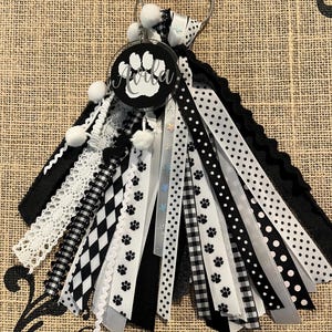 Paw Print Bogg Bag Tassel - Customizable