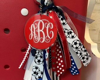 Soccer Bogg Bag Tassel - Customizable!