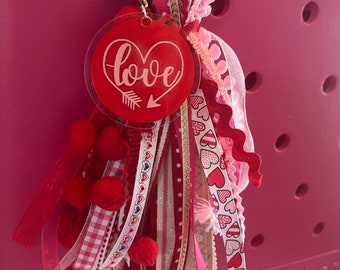 Valentine Bogg Bag Tassel