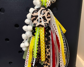 Multicolored Leopard Print - Bogg Bag Tassel