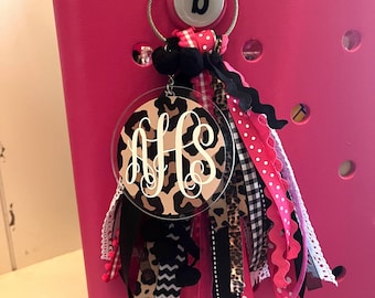 Pink Leopard - Bogg Bag Tassel