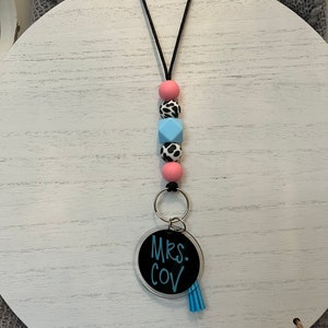 Silicone Beaded Lanyard
