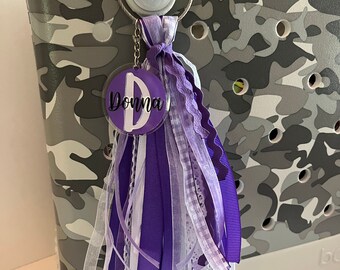 Purple Bogg Bag Tassel