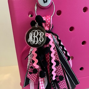 Pink Mouse Bogg Bag Tassel