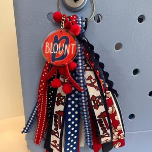 ATL Baseball Bogg Bag Tassel