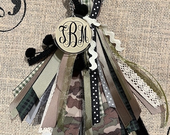 Camo Bogg Bag Tassel
