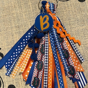 Game Day Blue/Orange FL Bogg Bag Tassel