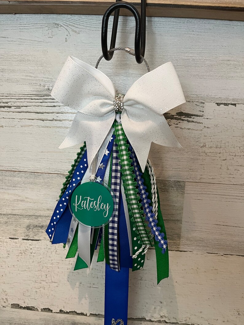 Cheerleading Pin Me Tassel image 2