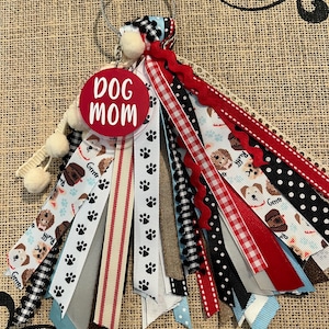 Dog Mom Bogg Bag Tassel