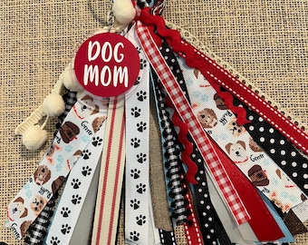 Dog Mom Bogg Bag Tassel