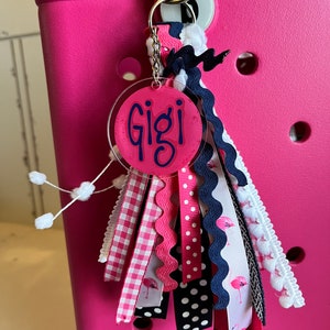 Pink Flamingo - Bogg Bag Tassel