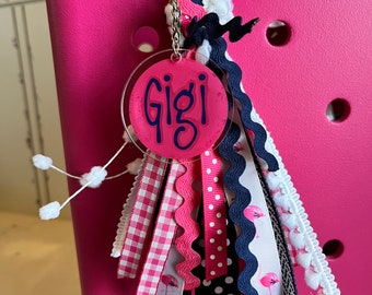 Pink Flamingo - Bogg Bag Tassel