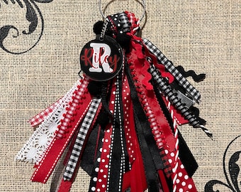 Game Day GA Red/Black- Bogg Bag Tassel