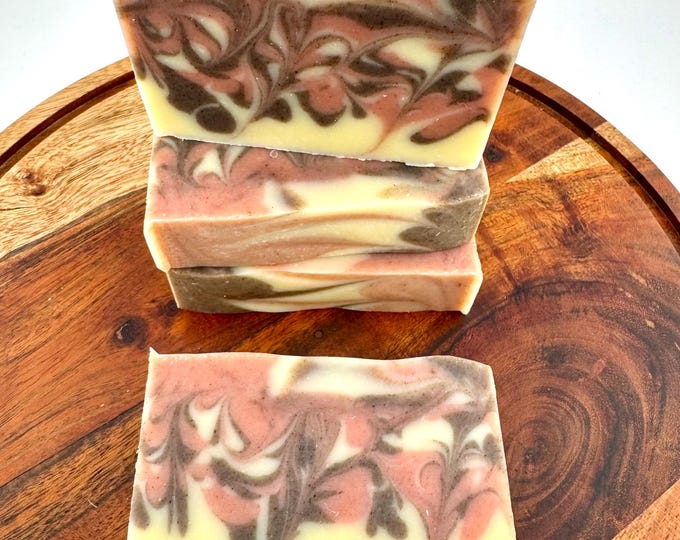 Citrus & Cedarwood + Triple Butters Handmade Vegan Soap
