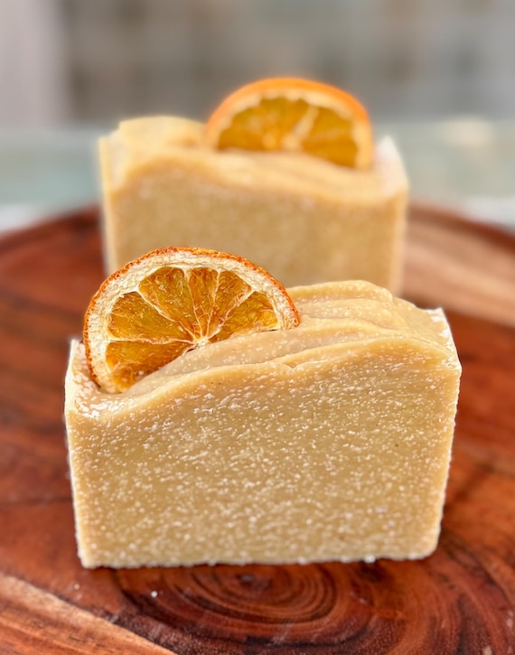 Frankincense and Orange + Salt & Clay Soap