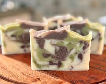 Tea Tree & Lavender; Triple Butters + Olive Soap; Vegan; Handmade