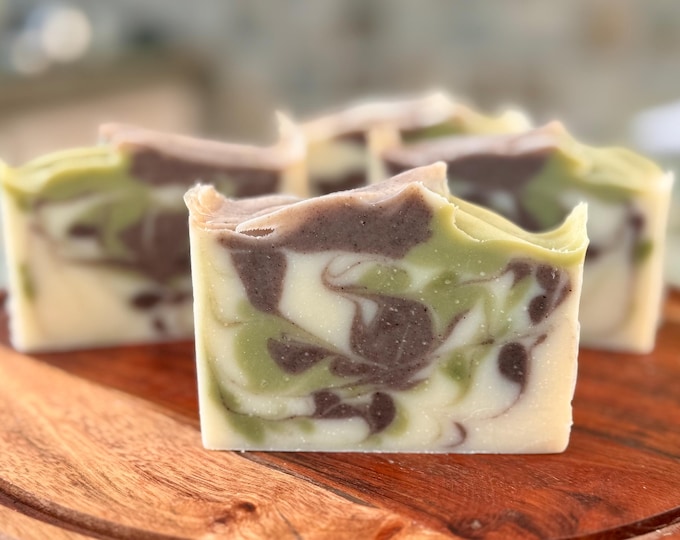 Tea Tree & Lavender + Triple Butters and Olive Handmade Vegan Soap