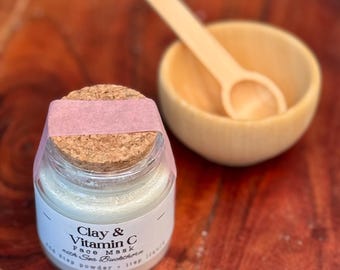 Clay & Vitamin C Face Mask