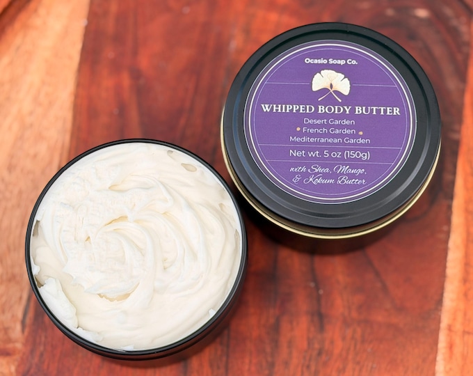 Whipped Body Butter; All Natural with Essential Oils