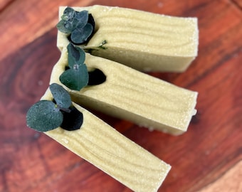 Peppermint and Eucalyptus + Salt & Clay Soap