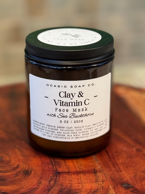 Clay & Vitamin C Face Mask