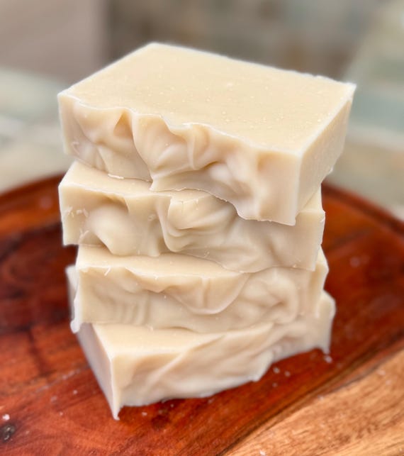Aloe & Colloidal Oats (Unscented) + Triple Butters and Olive Handmade Vegan Soap