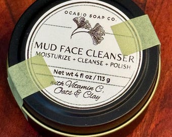 Mud Face Cleanser with Vitamin C