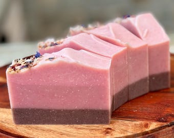 Rosemary & Lavender + Triple Butters and Olive Handmade Vegan Soap