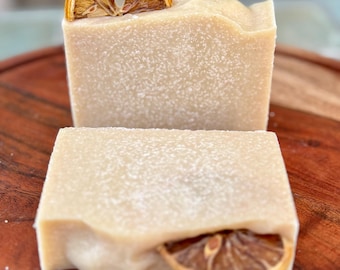 Lemon and May Chang + Salt & Clay Soap