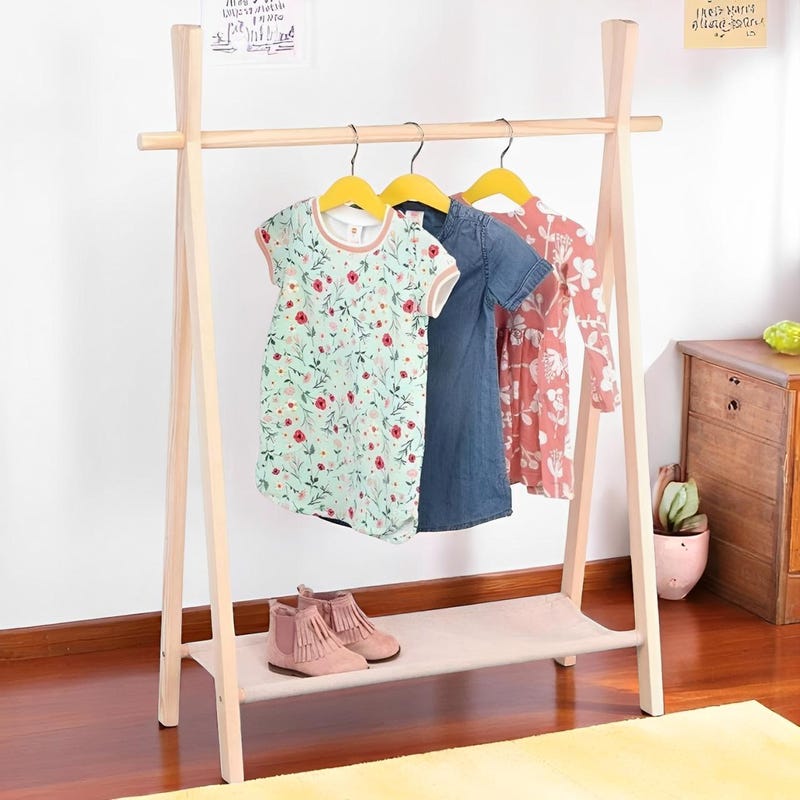 Wooden Clothes Rail Etsy UK wooden-clothes-rail-etsy-uk