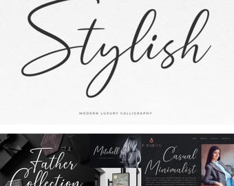 Handwritten Font Bundle - Perfect for Cricut, Procreate, Wedding, Unique Calligraphy, Cursive Fonts, SVG Font, Handmade Font, Elegant Fonts,