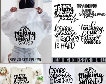 Reading SVG Bundle, Book Lovers svg, Librarian svg, Book Quotes svg, Book Worm svg, Instant Download