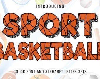 Sport Font Bundle - Baseball Font, Football Font, Futuristic Font, Display Font, Logo Font, Bold font, Branding font, Racing Font
