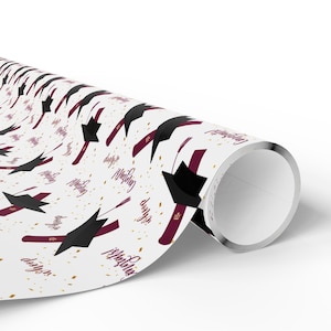 Texas A&M University Graduation Wrapping Paper (small graphics)