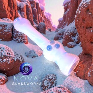 One hitter bat pink dream chillum glass pipe