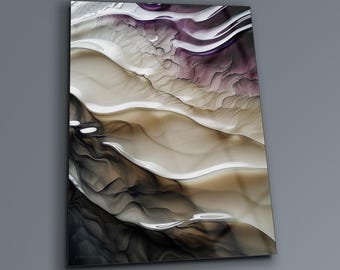 Abstract Glass Wall Art , Home Wall Decor , Office Wall Decor , Living Room Wall Art , Glass Printing , High Quality , Pattern Wall Art