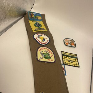 Vintage Girl Scouts Shoulder Badge Tres Condados Council image 5