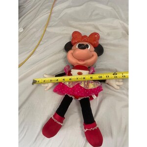 Vintage Mattel Disney Twinkle Sparkle Minnie Mouse Light Up Musical Plush image 6