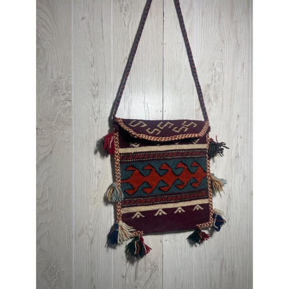 Handmade Crochet Hippy Crochet Purse