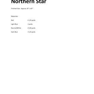 Northern Star Digital Pattern image 5