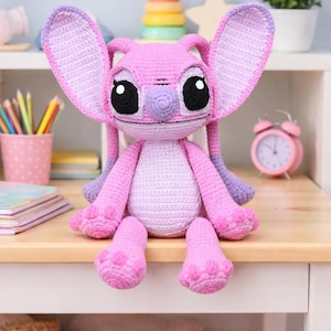 crochet pattern, crochet doll, Amigurumi Making , doll pattern , amigurumi doll , amigurumi , crochet toy ,amigurumi pattern ,cute doll amigurumi ,Stitch Amigurumi , Stitch crochet , Stitch, Stitch pattern ,Labubu pattern , Labubu , Labubu Crochet