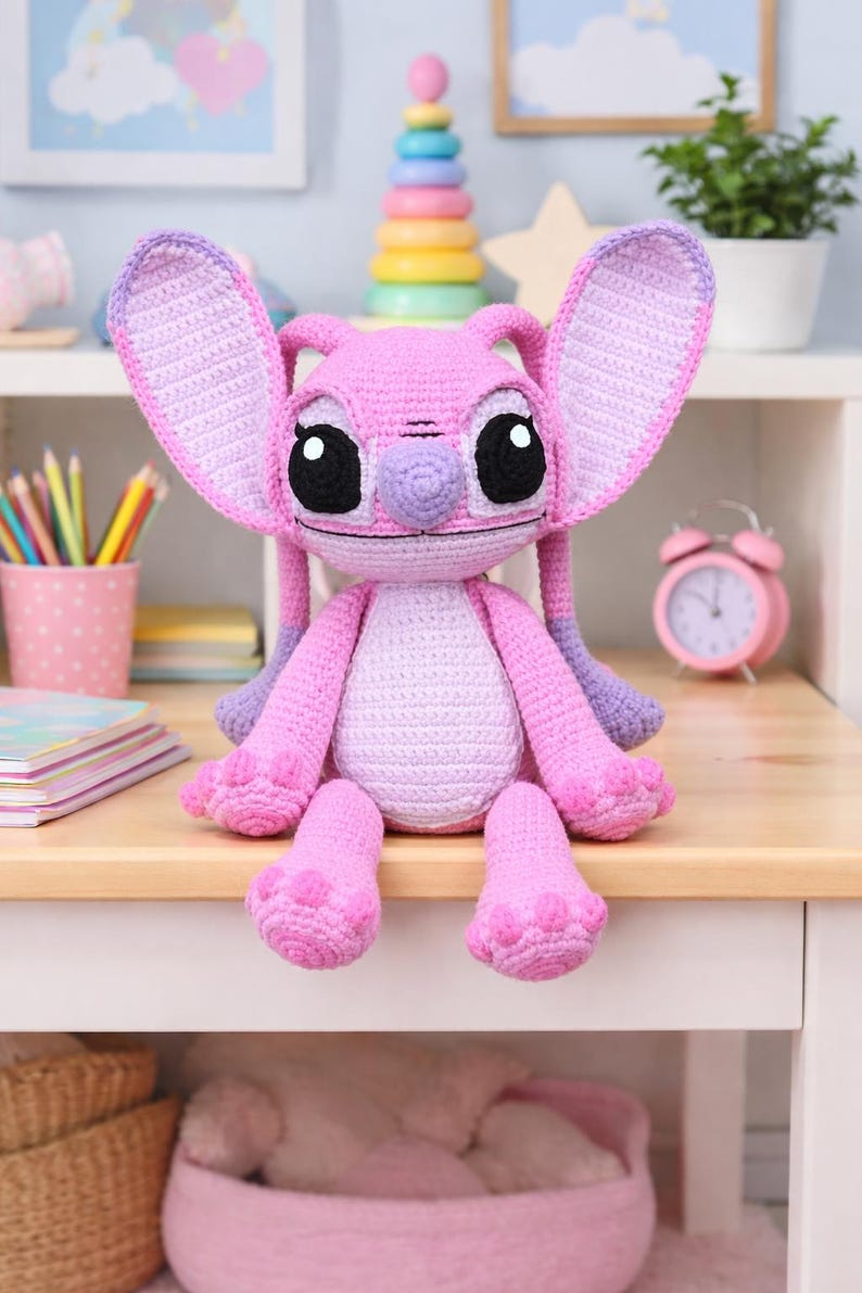 crochet pattern, crochet doll, Amigurumi Making , doll pattern , amigurumi doll , amigurumi , crochet toy ,amigurumi pattern ,cute doll amigurumi ,Stitch Amigurumi , Stitch crochet , Stitch, Stitch pattern ,Labubu pattern , Labubu , Labubu Crochet