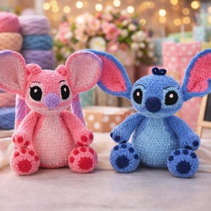 crochet pattern, crochet doll, Amigurumi Making , doll pattern , amigurumi doll , amigurumi , crochet toy ,amigurumi pattern ,cute doll amigurumi ,Stitch Amigurumi , Stitch crochet , Stitch, Stitch pattern ,Labubu pattern , Labubu , Labubu Crochet